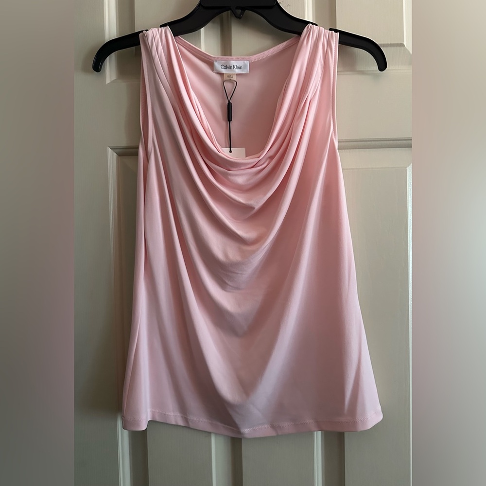 Calvin Klein draped top